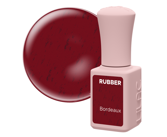 Гел лак Lilac Rubber Bordeaux,1,LilaCare Bulgaria