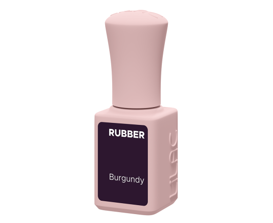 Гел лак Lilac Rubber Burgundy,2,LilaCare Bulgaria