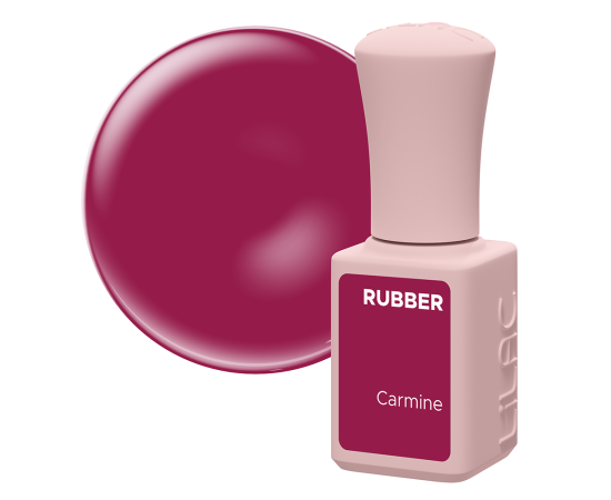 Гел лак Lilac Rubber Carmine,1,LilaCare Bulgaria