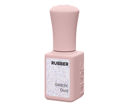 Гел лак Lilac Rubber Galactic Dust,2,LilaCare Bulgaria