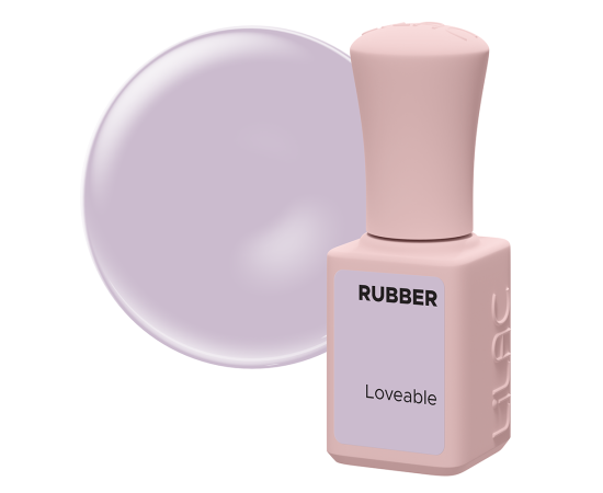 Гел лак Lilac Rubber Loveable,1,LilaCare Bulgaria