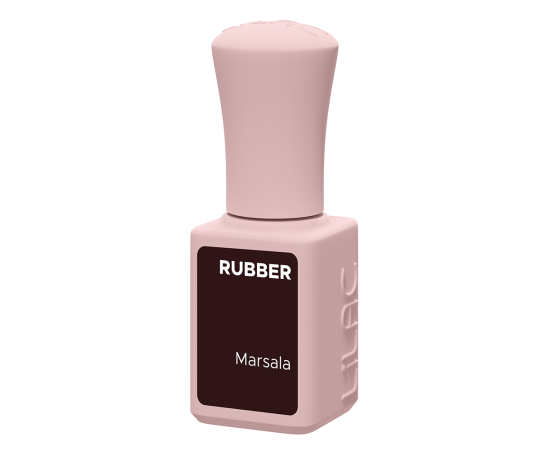 Гел лак Lilac Rubber Marsala,2,LilaCare Bulgaria