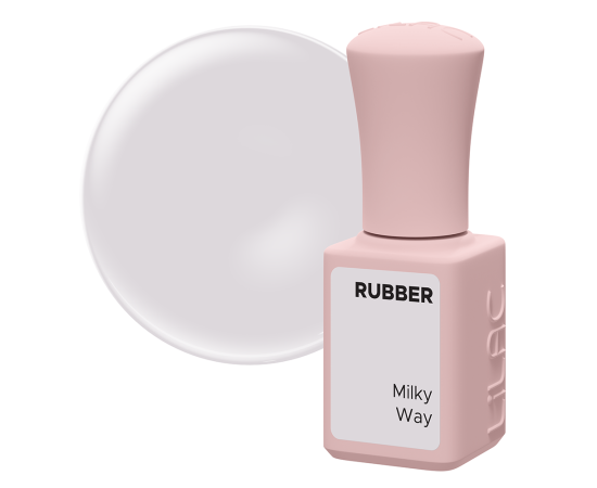 Гел лак Lilac Rubber Milky Way,1,LilaCare Bulgaria