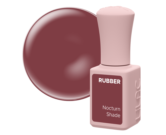 Гел лак Lilac Rubber Nocturn Shade,1,LilaCare Bulgaria