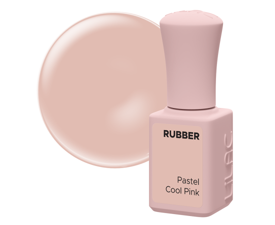 Гел лак Lilac Rubber Pastel Cool Pink,1,LilaCare Bulgaria