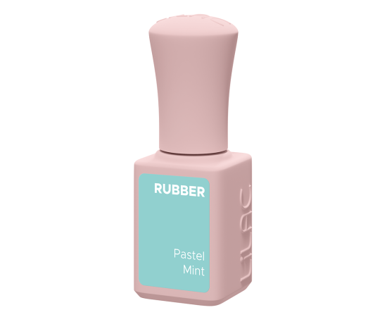 Гел лак Lilac Rubber Pastel Mint,2,LilaCare Bulgaria