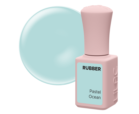 Гел лак Lilac Rubber Pastel Ocean,1,LilaCare Bulgaria