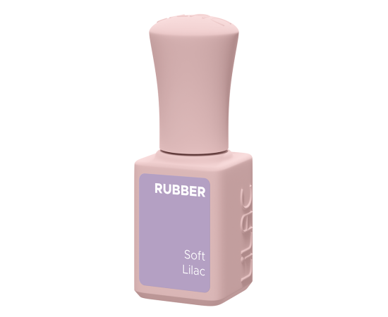 Гел лак Lilac Rubber Pastel Soft Lilac,2,LilaCare Bulgaria