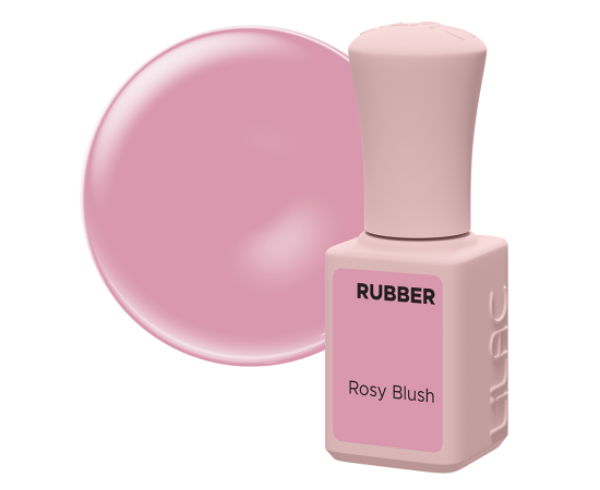 Гел лак Lilac Rubber Rosy Blush,1,LilaCare Bulgaria