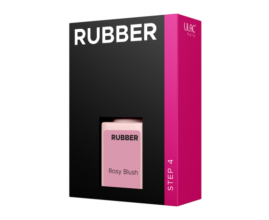 Гел лак Lilac Rubber Rosy Blush,2,LilaCare Bulgaria