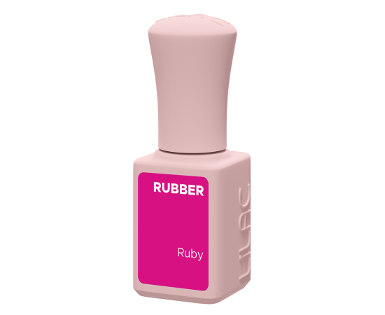 Гел лак Lilac Rubber Ruby,2,LilaCare Bulgaria