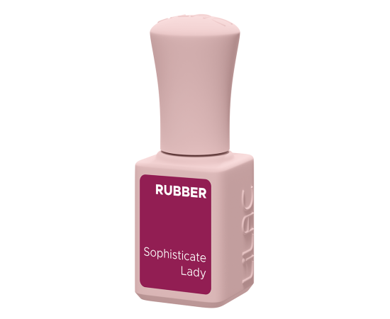 Гел лак Lilac Rubber Sophisticate Lady,2,LilaCare Bulgaria