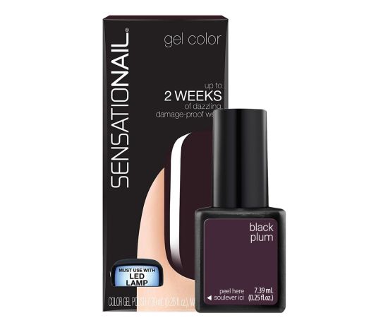 SensatioNail гел лак за нокти, 7,39 мл Black Plum,1,LilaCare Bulgaria