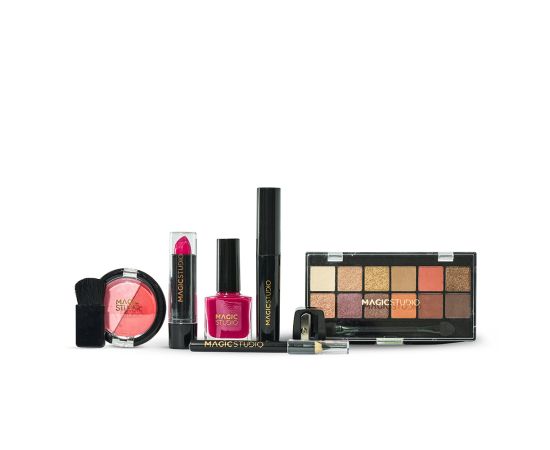 Подарък за жена MAGIC STUDIO COLORFUL ESSENTIAL MAKE UP KIT, палитра за грим, подаръци за коледа, подаръци за рожден ден,1,LilaCare Bulgaria