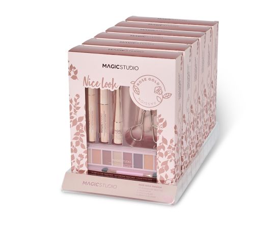 Подарък за жена MAGIC STUDIO ROSE GOLD FABULOUS EYE SET, палитра за грим, подаръци за коледа, подаръци за рожден ден,2,LilaCare Bulgaria