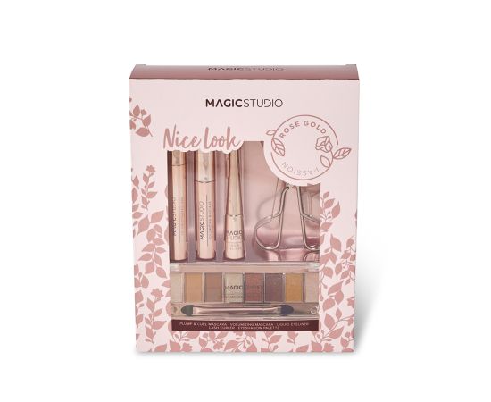 Подарък за жена MAGIC STUDIO ROSE GOLD FABULOUS EYE SET, палитра за грим, подаръци за коледа, подаръци за рожден ден,1,LilaCare Bulgaria