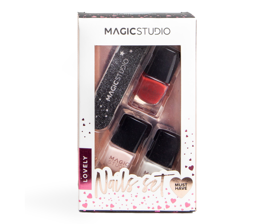 Подарък за жена MAGIC STUDIO COLORFUL NAILS SET, комплект лак за нокти, подаръци за коледа, подаръци за рожден ден,1,LilaCare Bulgaria