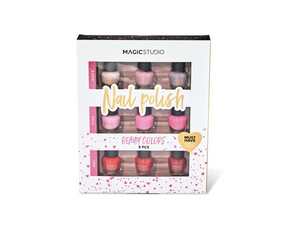 Подарък за жена MAGIC STUDIO COLORFUL NAILS SET, комплект лак за нокти, подаръци за коледа, подаръци за рожден ден,1,LilaCare Bulgaria