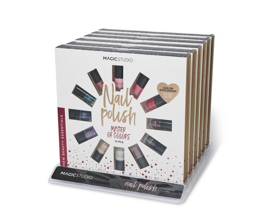 Подарък за жена MAGIC STUDIO COLORFUL NAILS SET, комплект лак за нокти, подаръци за коледа, подаръци за рожден ден,2,LilaCare Bulgaria