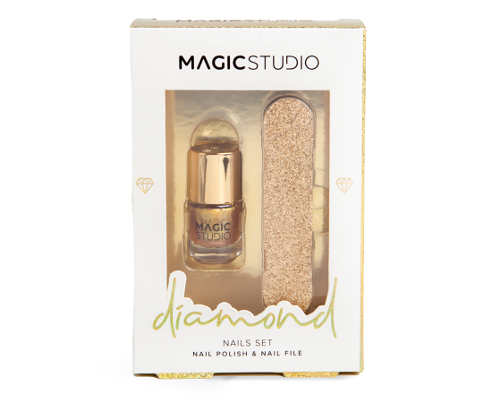 Подарък за жена MAGIC STUDIO DIAMOND NAILS SET, комплект лак за нокти, подаръци за коледа, подаръци за рожден ден,1,LilaCare Bulgaria