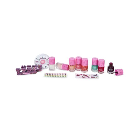 Подарък за жена MAGIC STUDIO PIN UP MEGA NAIL ART SET, комплект лак за нокти, подаръци за коледа, подаръци за рожден ден,1,LilaCare Bulgaria