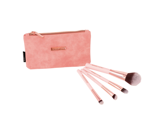 Подарък за жена MAGIC STUDIO ROSE GOLD BRUSHES EYE SET, комплект четки за грим, подаръци за коледа, подаръци за рожден ден,1,LilaCare Bulgaria