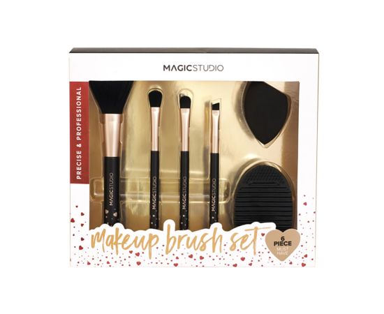 Подарък за жена MAGIC STUDIO COLORFUL MAKEUP BRUSH SET, комплект четки за грим, подаръци за коледа, подаръци за рожден ден,1,LilaCare Bulgaria