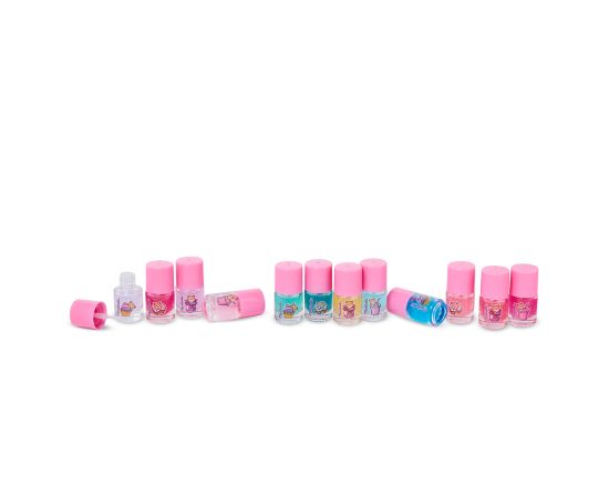 Детски комплект за маникюр за момиче MARTINELIA YUMMY CLOCK NAIL POLISH BEAUTY SET, подарък за момиче, подаръци за коледа, подаръци за рожден ден,1,LilaCare Bulgaria