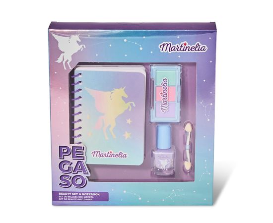 Детски комплект за маникюр за момиче MARTINELIA GALAXY DREAMS NOTEBOOK & BEAUTY SET, подарък за момиче, подаръци за коледа, подаръци за рожден ден,1,LilaCare Bulgaria