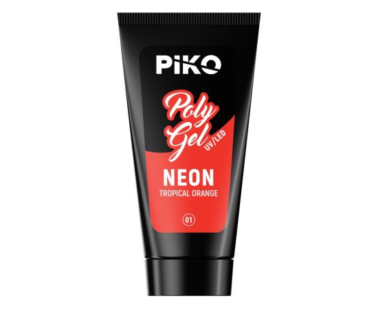 Полигел Piko Neon Tropical Orange 30 ml,2,LilaCare Bulgaria