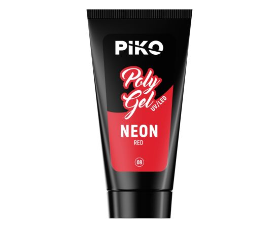 Полигел Piko Neon Red 30 ml,2,LilaCare Bulgaria