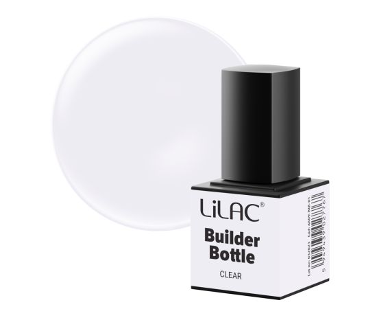 Гел лак за изграждане Lilac Builder Bottle Clear 10 гр,2,LilaCare Bulgaria