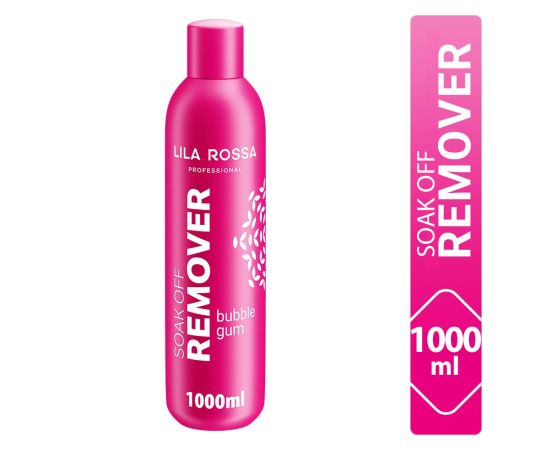 Течност за сваляне на гел лак Soak off remover Lila Rossa 1000 мл,1,LilaCare Bulgaria