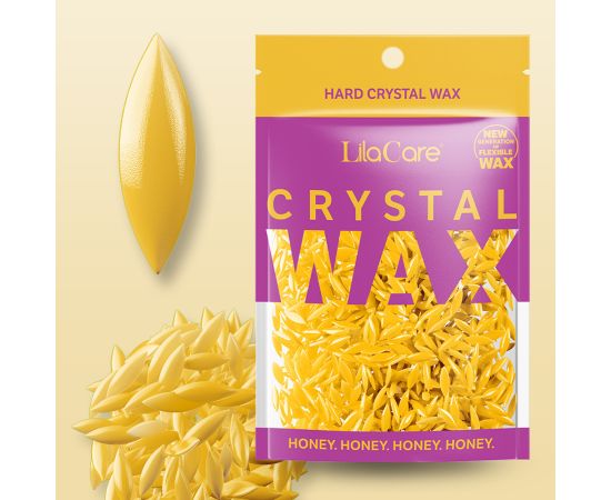 Kола маска на гранули 100 гр LilaCare Crystal Wax Honey,1,LilaCare Bulgaria