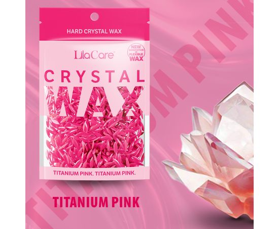 Kола маска на гранули 100 гр LilaCare Crystal Wax Titanium Pink,2,LilaCare Bulgaria