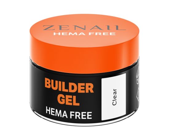 Hema Free гел за изграждане на нокти Zenail Clear 15 гр,2,LilaCare Bulgaria