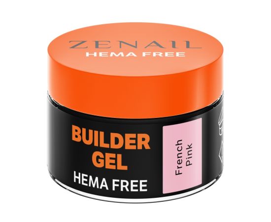 Hema Free гел за изграждане на нокти Zenail French Pink 15 гр,2,LilaCare Bulgaria