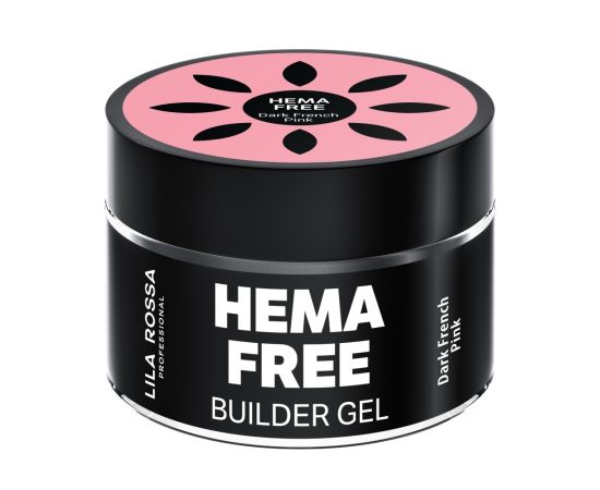 Hema Free гел за изграждане на нокти Lila Rossa Dark French Pink 15 гр,1,LilaCare Bulgaria