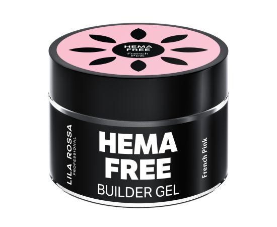 Hema Free гел за изграждане на нокти Lila Rossa French Pink 15 гр,1,LilaCare Bulgaria