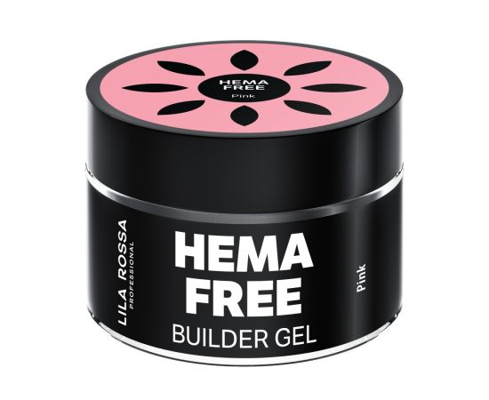 Hema Free гел за изграждане на нокти Lila Rossa Pink 50 гр,1,LilaCare Bulgaria