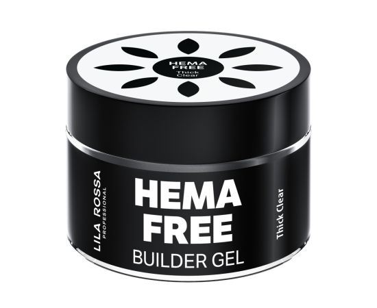 Hema Free гел за изграждане на нокти Lila Rossa Thick clear 50 гр,1,LilaCare Bulgaria