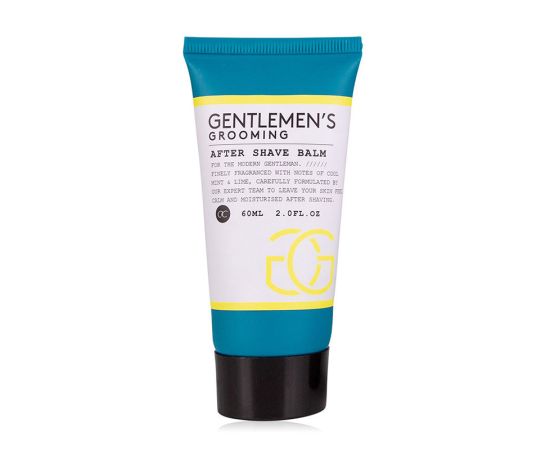 Подарък за мъж, балсам афтършейв, 60ml Балсам афтършейвbalm GENTLEMEN'S GROOMING in tube, fragrance: Cool Mint & Lime, col. black/white/mint8 in display, подаръци за коледа,1,LilaCare Bulgaria