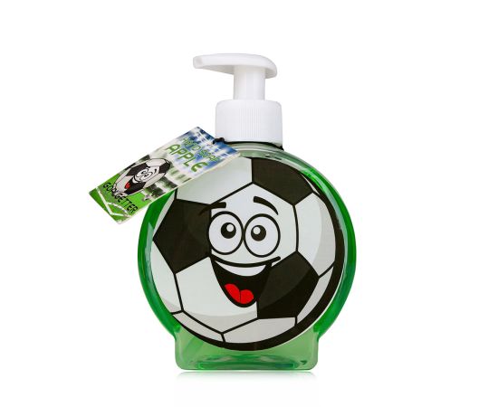 Подарък за мъж, течен сапун, 350ml hand soap GOALGETTER in dispenser, fragrance: Apple, col. white/green, подаръци за коледа,1,LilaCare Bulgaria