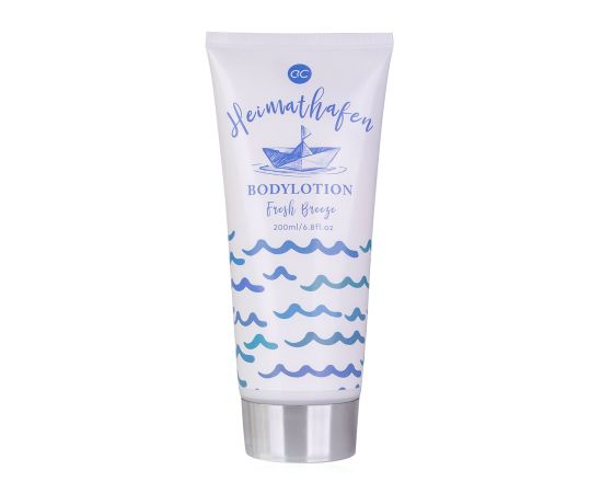 Лосион за тяло, 200ml body lotion HEIMATHAFEN in tube, fragrance: Fresh Breeze, col. blue/white, подаръци за коледа,1,LilaCare Bulgaria