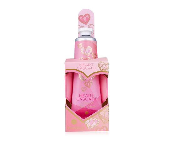 Подарък за жена, крем за ръце, Пила за нокти, Hand care set HEART CASCADE in gift box, 30ml hand & nail cream, nail file, fragrance: Magnolia Dream, col. light pink/white/gold, подаръци за коледа,1,LilaCare Bulgaria