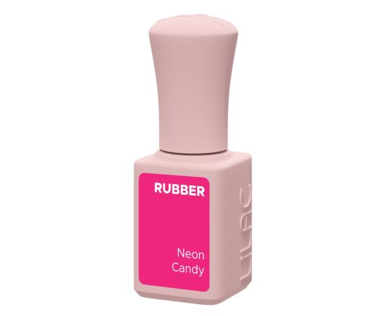 Гел лак Lilac Rubber Neon Candy 6 g,1,LilaCare Bulgaria