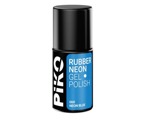 Гел лак Piko Rubber Neon Blue 7 гр,1,LilaCare Bulgaria