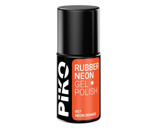 Гел лак Piko Rubber Neon Orange 7 гр,1,LilaCare Bulgaria