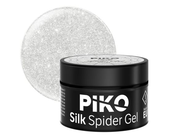 Цветен гел PIKO spider silk gel Argento,1,LilaCare Bulgaria