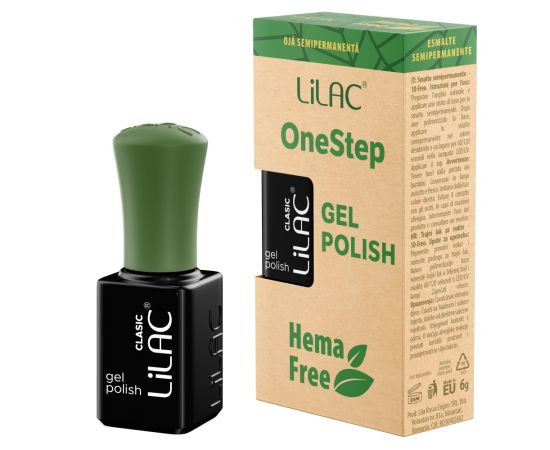 Hema Free гел лак Lilac OneStep Basic 002,1,LilaCare Bulgaria